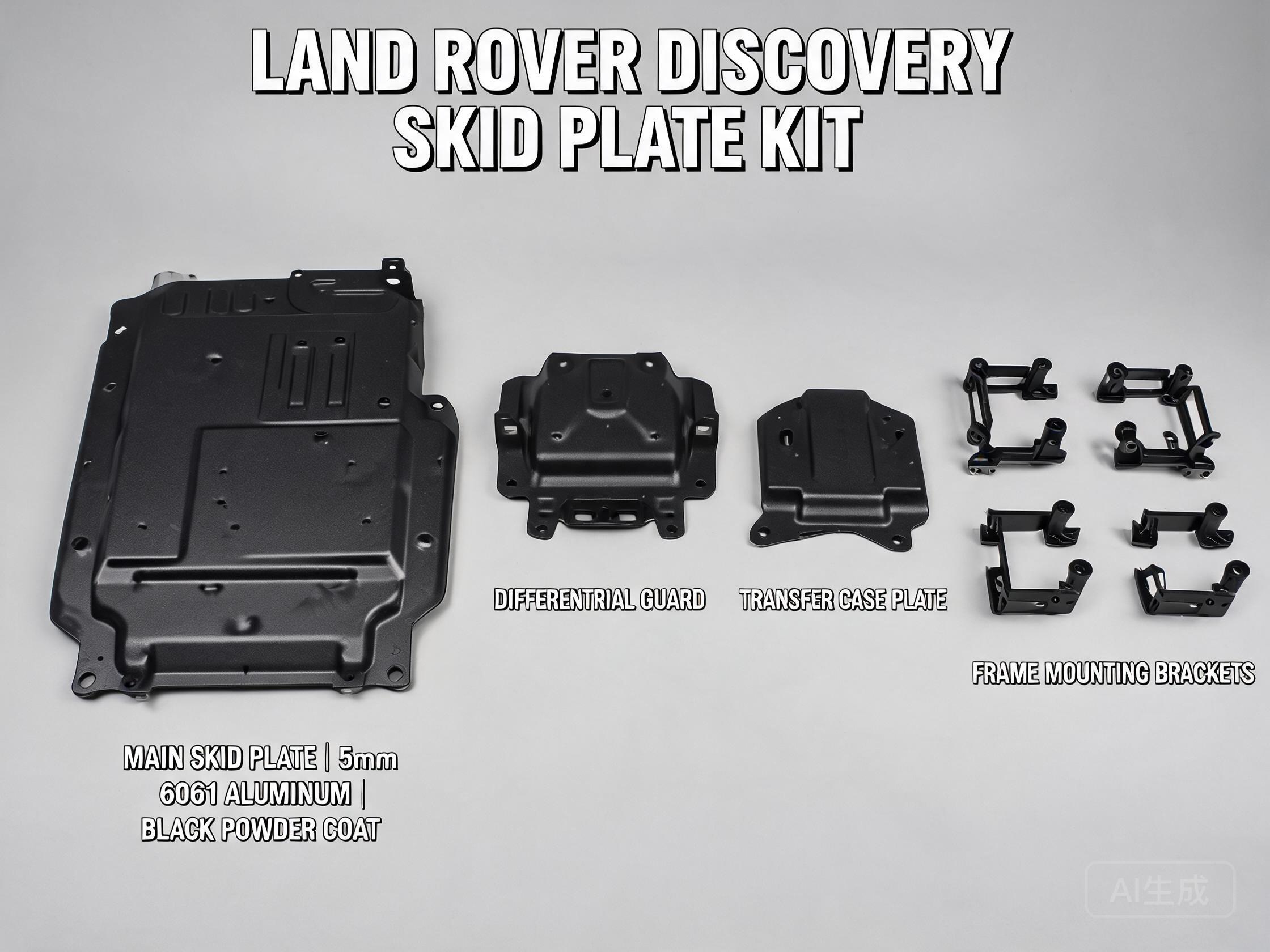 Expedition One Heavy-Duty Skid Plate Kit - Discovery 3/4